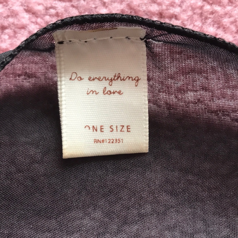 Women’s Black Fringe Kimono